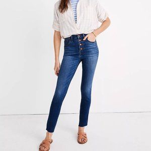 Madewell 10" High-Rise Skinny Crop Jeans - 25P